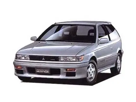 Mitsubishi Mirage (C51A, C52A, C53A, C82A, C83A) 3 поколение, хэтчбек 3 дв. (03.1987 - 09.1991)
